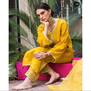 Size M Raw Silk Outfit Sleeveless